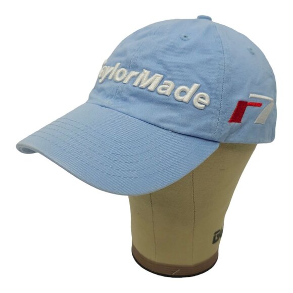 TaylorMade R7 Golf Cap Adjustable Tuck Strap Embroidered Trucker Baseball Hat - Picture 2 of 14